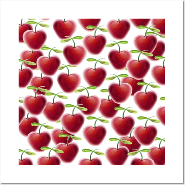 Cherry Pie Wall Art by LyndseyArt